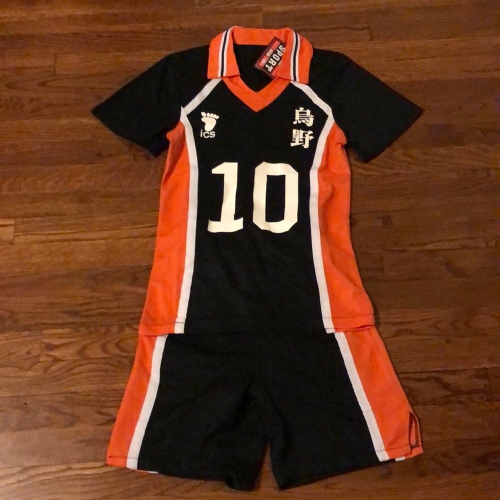 Youth shorts with matching shirt